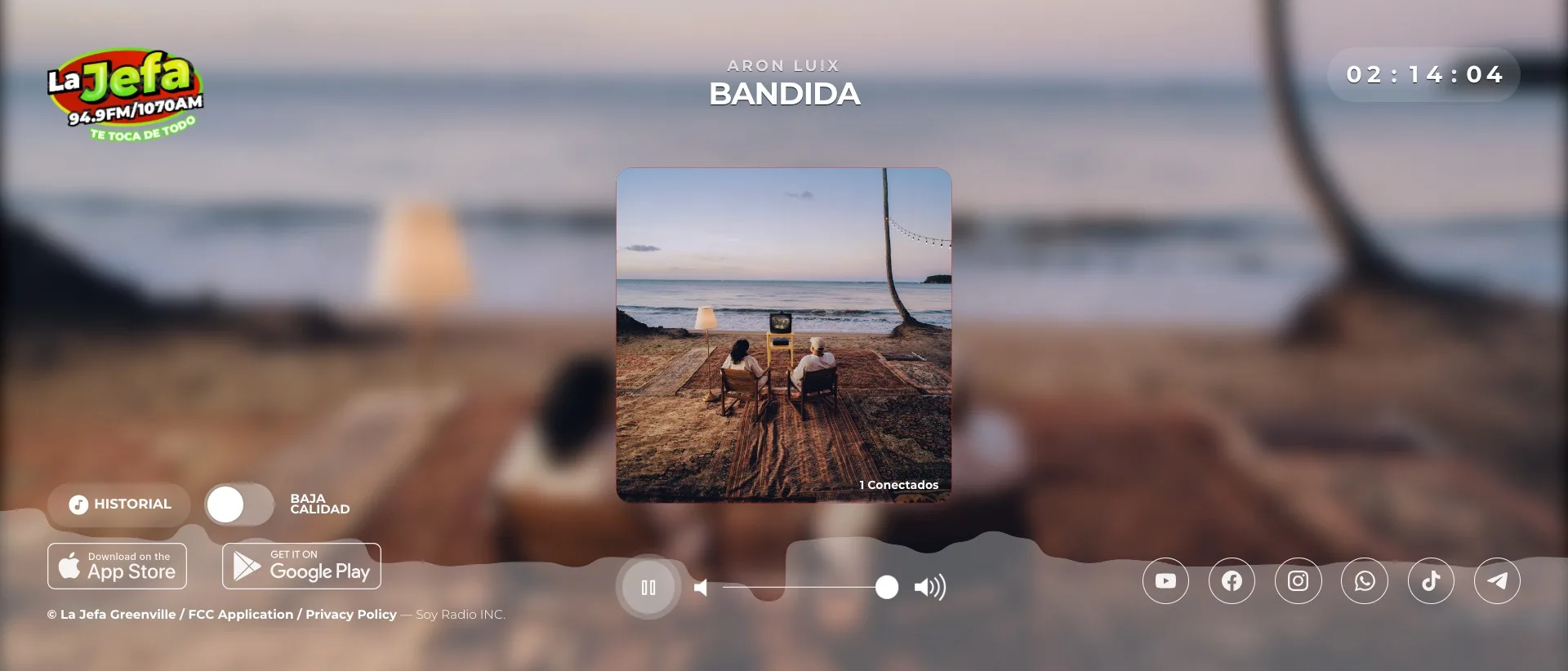 PLAYER MODER O Y RESPONSIVE